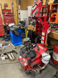  Tire Changer and wheel balancer & compressor package 