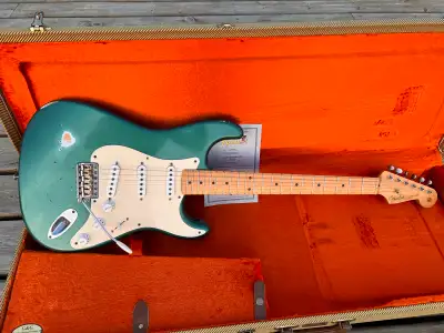1958 Master Built Stratocaster By Dennis Galuzka, View more