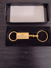 ENGRAVED GOLD KEY CHAIN