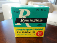 Vintage Remington Premium Grade Empty Shell Box -excellent shape