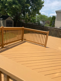 DECK/FENCE STAINING/ PAINTING//DECK RESTORATIONS