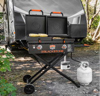Blackstone "On the Go" Grill and Griddle Tailgater Combo.
