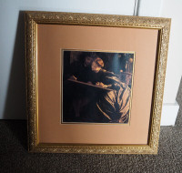 Romantic framed print of Artist's Honeymoon