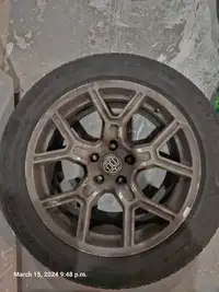 Winter Tires on Rims -215/55 R17- Michelin
