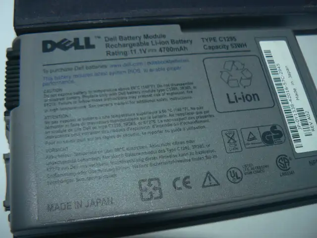 Laptop scrap battery for harvesting cells in Laptop Accessories in City of Toronto - Image 3