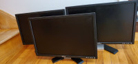 DELL E228WFPC 22" LCD BLACKTILT MONITOR 1680x1050 DVI VGA 16:10