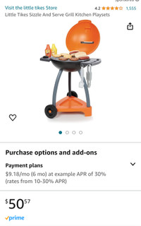 Bbq playset