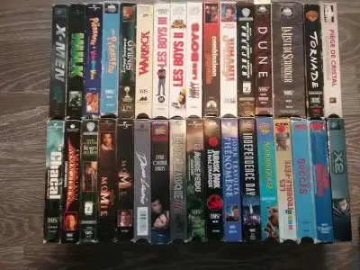 films cassettes video, View more