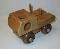 Vintage Wooden Toy Car Vehicle by The Wooden Toy Company Canada