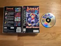 Sony PlayStation PS1 Rayman Game Long Box