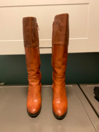 Tall Coach Boots in Excellent Condition