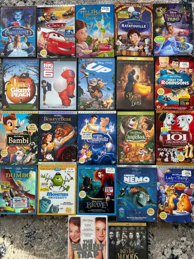 Disney movies DVDs, View more