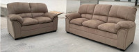 NEW Sofa & Loveseat Available in 3 Colors