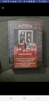 Jethro Tull Benefit 50th anniversary box set with 4 cds & 2 dvds