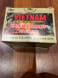 Vietnam 100 Facts Cards Vol 2