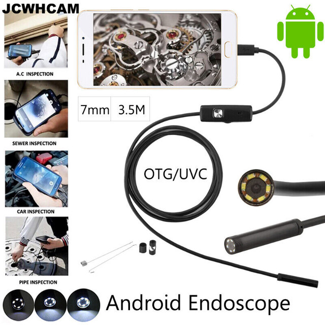 7mm 3.5M Android OTG USB Endoscope Camera Waterproof Snake Pipe dans Appareils photo et caméras  à Ville de Montréal