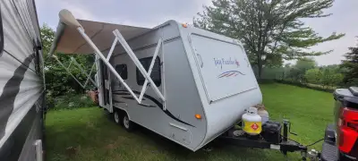 CALL 7 DAY'S A WEEK! OPEN SATURDAY AND SUNDAY AND HOLIDAY'S BY APT. 2008 JAYCO 19H HYBRID TRAVEL TRA...
