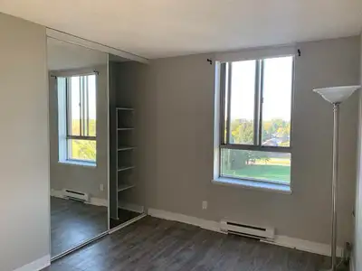 - Heat/AC, High speed fiber internet included. - 12.3x9 bedroom, unfurnished. - Cozy, fully-furnishe...