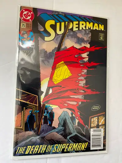 Vintage Superman #75 Comic. Death of Superman, View more