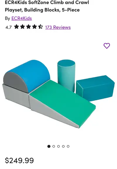 ECR4KIDS FOAM PLAY BLOCKS