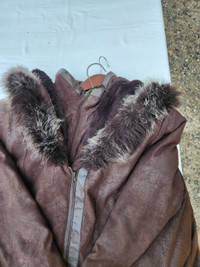 xxl dressy Winter coat with hood
