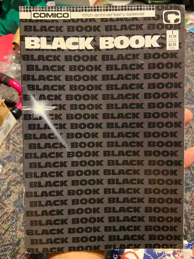 Black Book #1  5th Anniversary Comico Preview Book  1987, View more