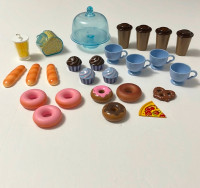 NEWBERRY 18” Doll cafe food lot Fits American girl dolls as well