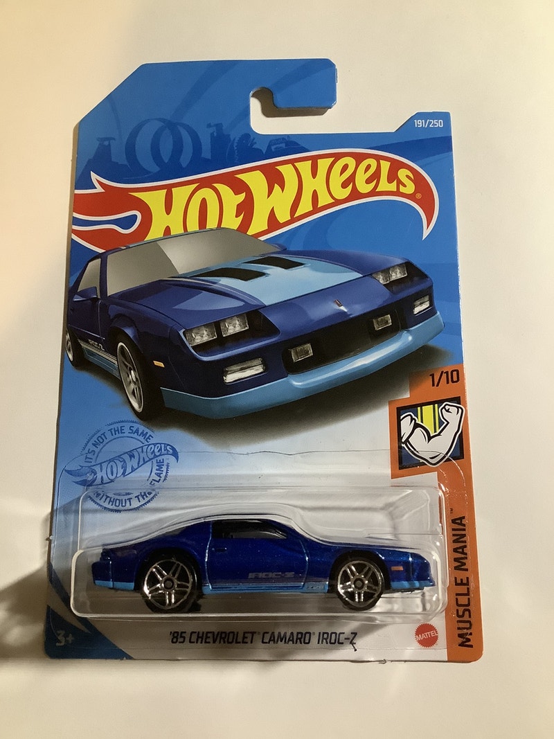 Hot Wheels 1985 Chevrolet chevy Camaro IrocZ Diecast muscle car Arts & Collectibles
