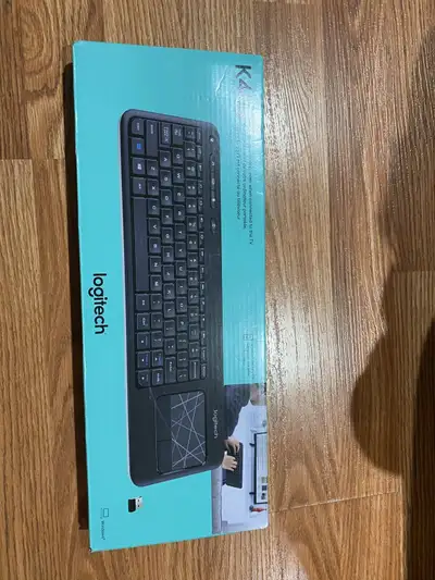 Hello I have for sale brand new Logitech Wireless Touch K400 Keyboard - English Overview This Logite...