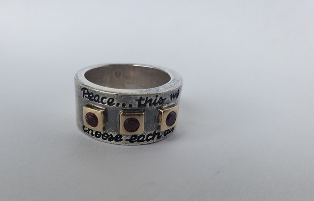 STERLING SILVER/GOLD RING •$45 in Jewellery & Watches in City of Toronto - Image 3