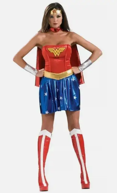 Rubie’s Secret Wishes Wonder Woman Costume - Medium in Costumes in Markham / York Region - Image 11