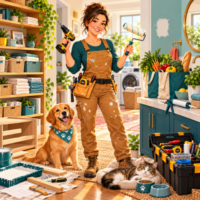 Handywoman – Furniture Assembly, Home Repairs & Maintenance, View more