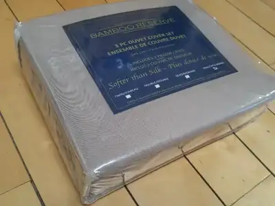 Duvet Cover Set, King Sz, Bamboo Reserve..$24.00 BNIP, REDUCED, View more