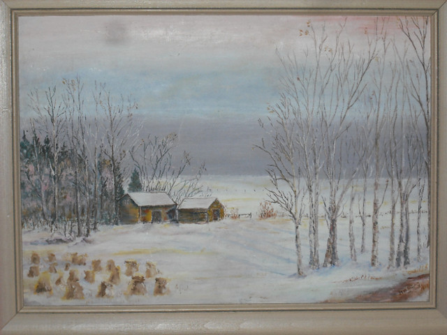 winter at prairies in Arts & Collectibles in Gatineau - Image 2