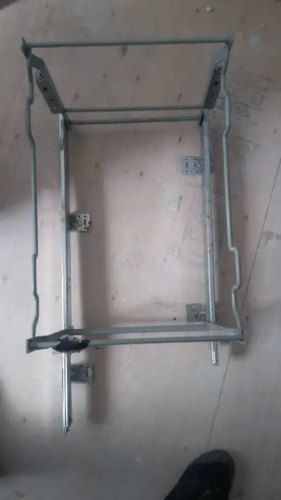 Waste slide metal for waste /recycle baskets for kitchen cabinet, View more