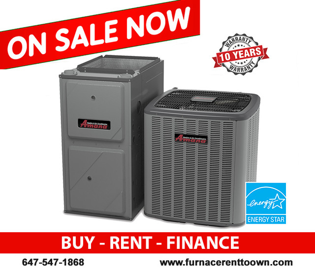 Upgrade to a High Efficiency Air Conditioner & Furnace - $0 Down in Heating, Cooling & Air in Ottawa
