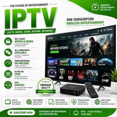Premium quality 4K TV connection , View more