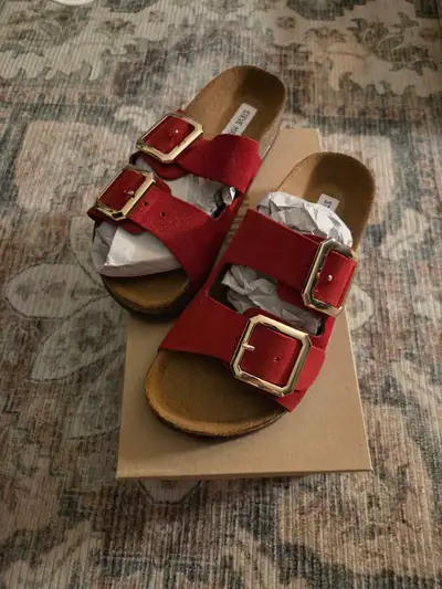 Steve Madden Jesse Red Sandal Women's , View more