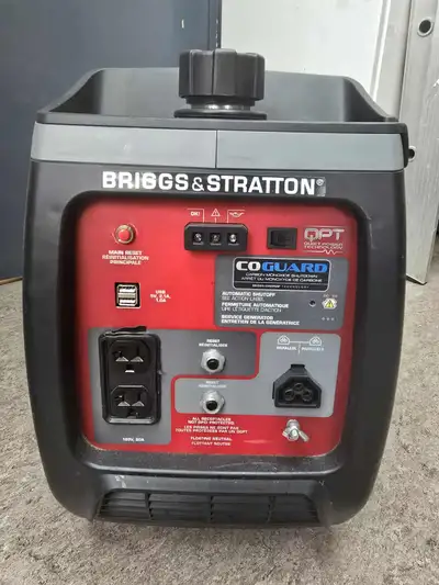 BRIGGS AND STRATTON GENERATOR P2400 $695 KING CANADA 3500W GASOLINE GENERATOR KCG-3500G $350 Certifi...