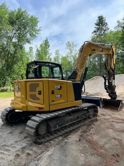 2021 CAT 309 308 with 310 undercarriage from factory 72HP 21,500 lbs without bucket 1500 HRS Mint Co...