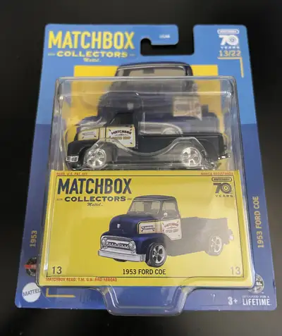 Matchbox Collectors unopened 1953 Ford COE