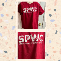 “BORN TO BE WILD” – S.P.W.C Red T-Shirt