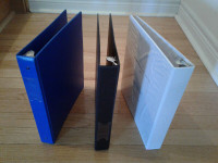 3 ring binders for sale