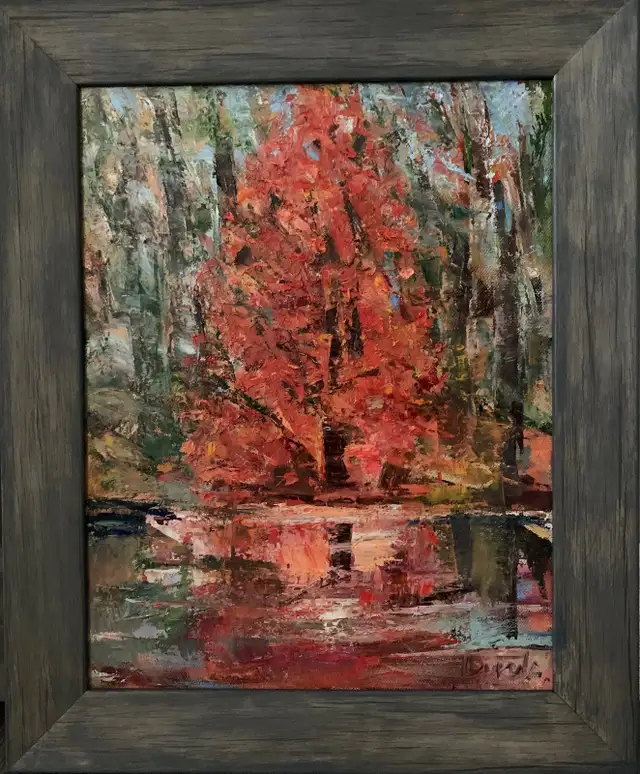 Flowers oil paintings in Arts & Collectibles in City of Toronto - Image 10