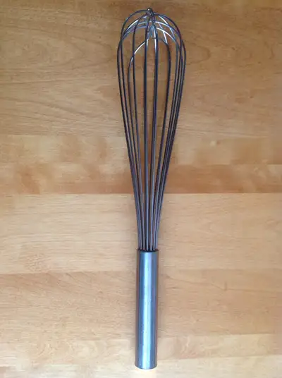 14" Stainless steel whisk, View more