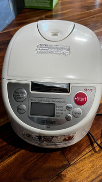 Japan brand Tiger 5.5-Cup Micom Rice Cooker White