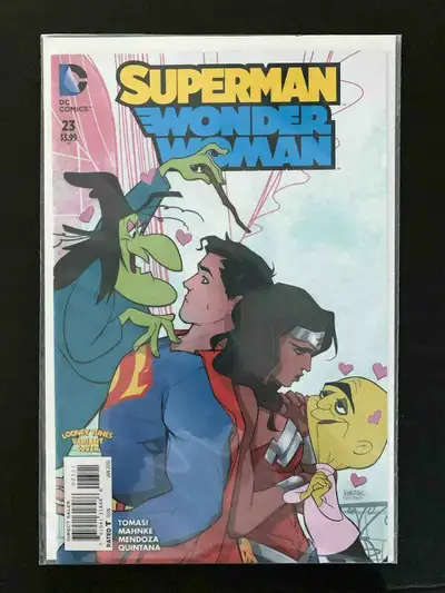 SUPERMAN WONDER WOMAN #23B VARIANT COVER DC COMICS 2016 VF/NM, View more