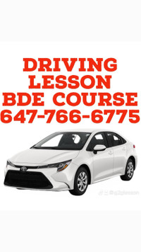 Car driving instructor driving lesson 