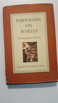Parnassus On Wheels - Book by Christopher Morley - Printed in US