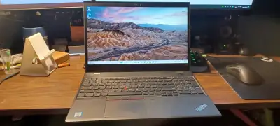 Lenovo T580 Laptop for sale CPU: i5 - 8350U RAM: 8GB Screen size: 15 inch Storage, 250GB SSD Power a...